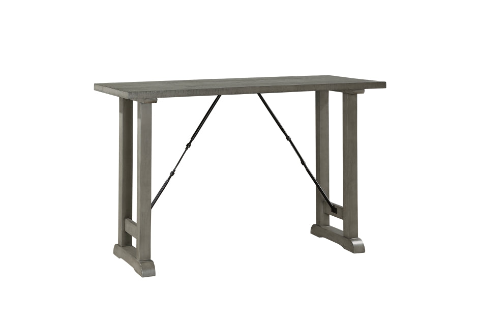 Auburndale 3pcs Counter Set W/Stools LITE GREY