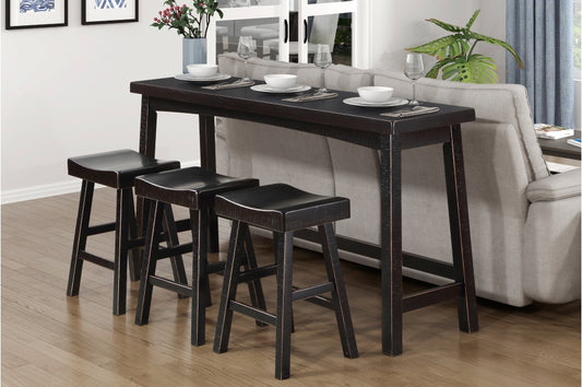 Caspian 5pcs Pub Set-SOLD IN SET ONLY-BLACK