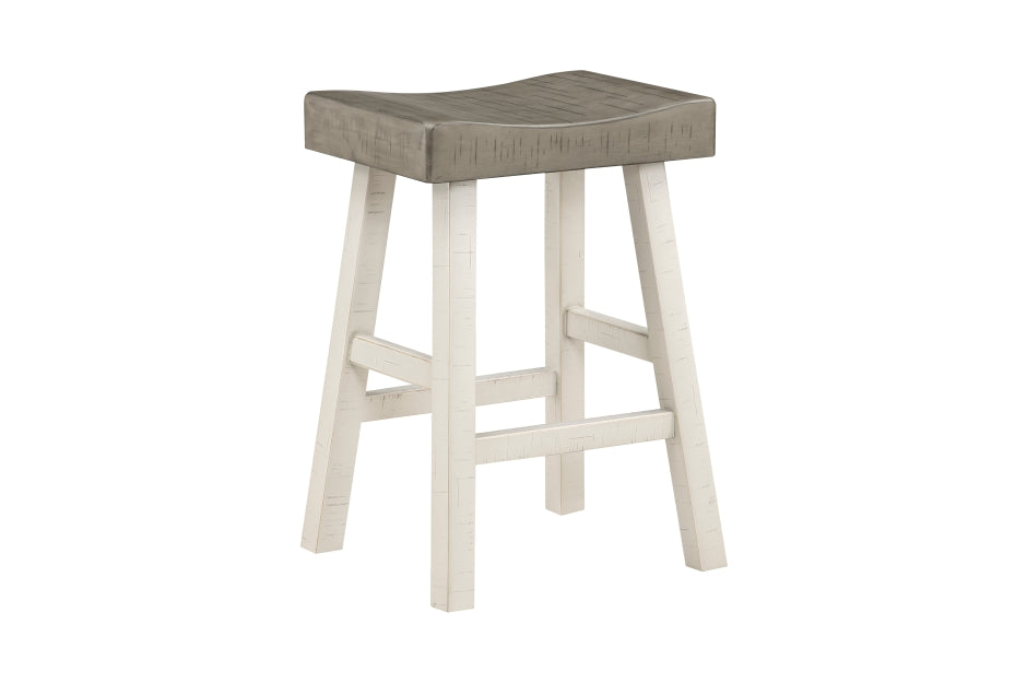 Caspian 5pcs Pub Set-SOLD IN SET ONLY- WHITE/COFFEE