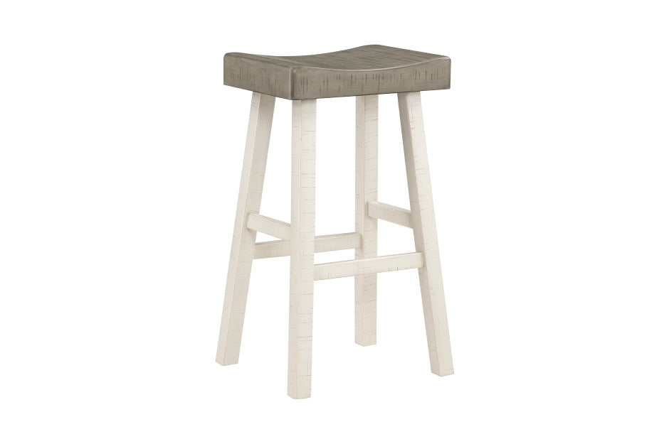 Caspian 4pcs Pub Set WHITE/COFFEE
