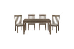 Armhurst 5pcs Dinette Set  BROWN