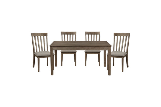 Armhurst 5pcs Dinette Set  BROWN