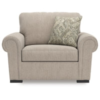 Sararose Chair and a Half HEATHER