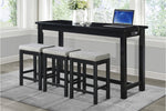 Connected 4pcs Counter Set A/C-USB-SOLD IN SET ONLY-BLACK
