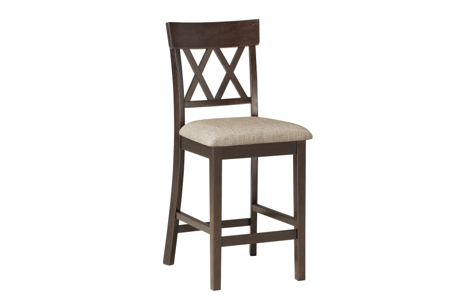 Balin 7pcs Counter Set X BACK/DARK BROWN