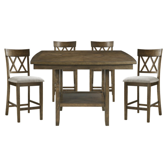 Balin Lite Oak 5pcs Counter Set