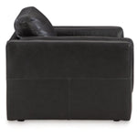 Amiata Leather Chair and a Half ONYX