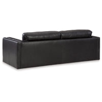 Amiata Leather Sofa ONYX