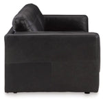 Amiata Leather Sofa ONYX