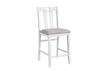 Lowell 5pcs Pub Set SOLD IN SET ONLY- WHITE/GREY