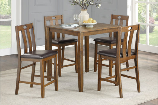 Weston 5pcs Pub Set SOLD IN SET ONLY- BROWN