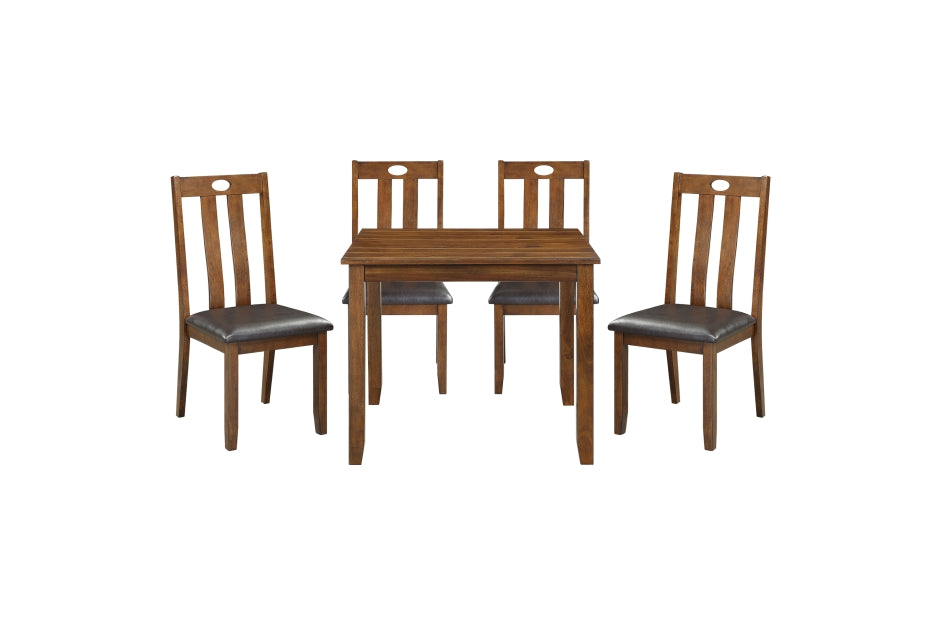 Weston 5pcs Dinette Set SOLD IN SET ONLY-BROWN