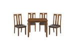 Weston 5pcs Dinette Set SOLD IN SET ONLY-BROWN
