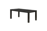 Orem 5pcs Dining Set WIRE BRUSHED ANTIQUE BLACK