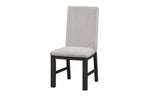 Orem 5pcs Dining Set WIRE BRUSHED ANTIQUE BLACK