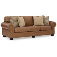 Carianna Leather Sofa CARAMEL
