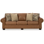 Carianna Leather Sofa CARAMEL