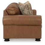 Carianna Leather Sofa CARAMEL