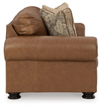 Carianna Queen Leather Sofa Sleeper CARAMEL