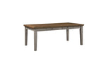 Tigard 5pcs Dining Set CHERRY/GREY