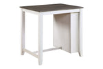 Daye 3pcs Pub Set-SOLD IN SET ONLY ,  WHITE/GREY