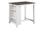 Daye 3pcs Pub Set-SOLD IN SET ONLY ,  WHITE/GREY