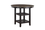 Asher 5pcs Counter Set BROWN/BLACK