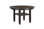 Asher 5pcs Dinette Set BROWN/BLACK