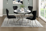 Topeka 5pcs Dinette Set FAUX MARBLE