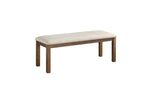 Bonner 6pcs Dining Set W/Bench BROWN