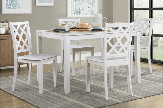 Astoria 5pcs Dinette Set-SOLD IN SET ONLY-WHITE
