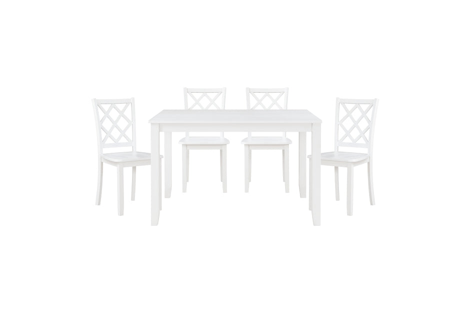 Astoria 5pcs Dinette Set-SOLD IN SET ONLY-WHITE