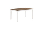 Dobson 7pcs Dinette Set- SOLD IN SET ONLY- CHERRY/WHITE