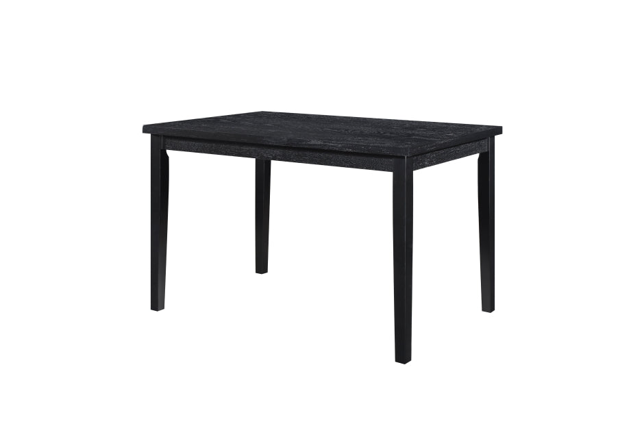 Andreas 5pcs Dinette Set BLACK