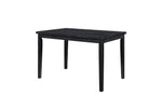 Andreas 5pcs Dinette Set BLACK