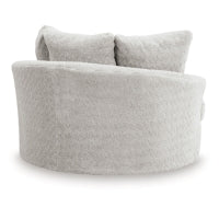 Cuddle Plush Oversized Swivel Accent Chair ARTIC