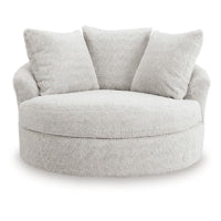 Cuddle Plush Oversized Swivel Accent Chair ARTIC