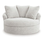 Cuddle Plush Oversized Swivel Accent Chair ARTIC