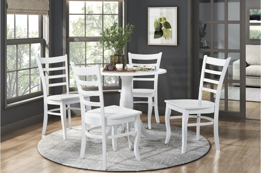 Bonnie 5pcs Dintette Set WHITE