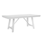 Redmond 5pcs Dining Set WHITE/BLACK CHAIRS