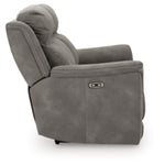 Next-Gen Durapella 2 Seat PWR REC Sofa ADJ HDREST SLATE