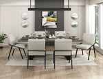 Rochelle 7pcs Dining Set OAK