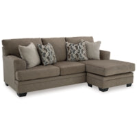 Stonemeade Sofa Reversible Chaise NUTMEG