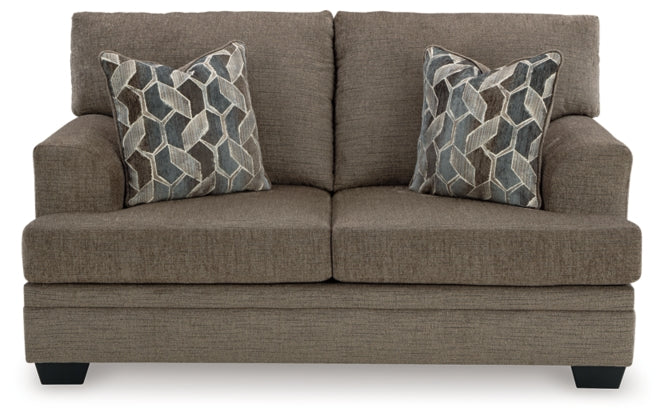 Stonemeade Loveseat NUTMEG