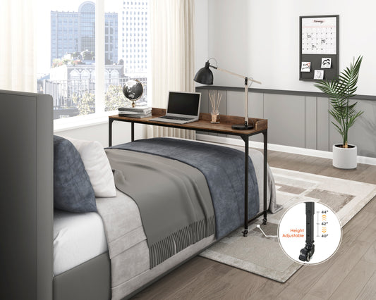 Sumter Over The Bed Desk RUSTIC BROWN