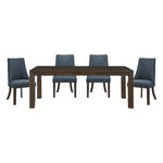 Paulson 5pcs Dining Set DARK BROWN