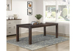 Paulson 7pcs Dining Set DARK BROWN