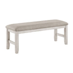 5982 New Collection 6pcs Dinette Set W/Bench