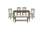 Emilia 6pcs Counter Set SOLD IN SET ONLY- LITE BROWN