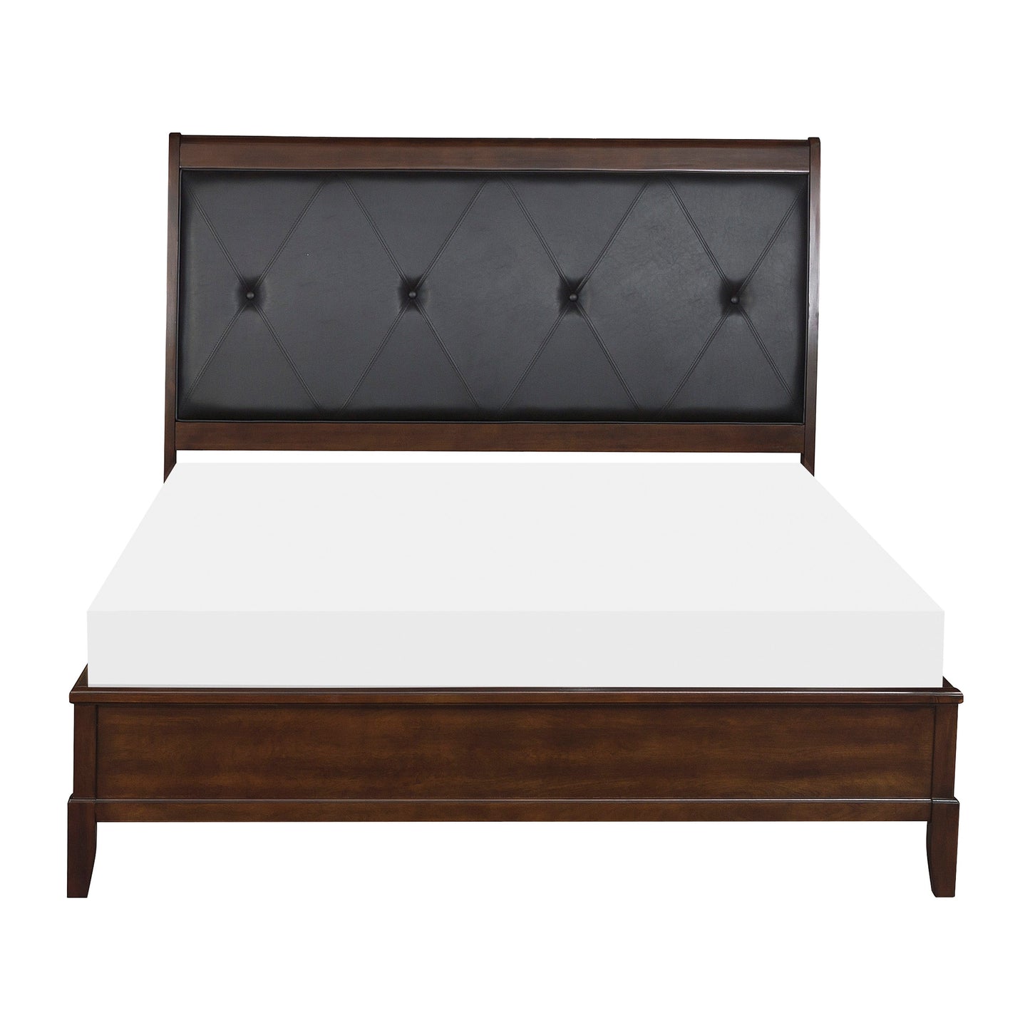 Cotterill Queen Bed DARK CHERRY